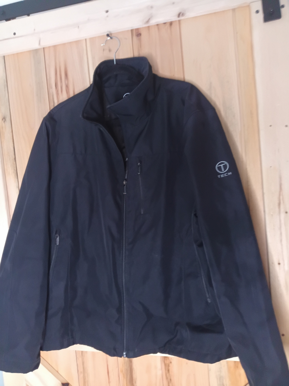 T By Tumi Navy Men's Performance Softshell Jacket Size Xlarge